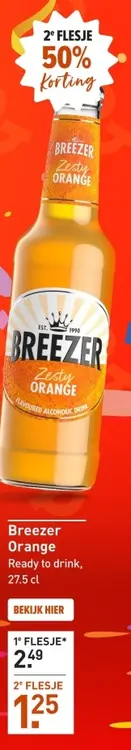 Aanbieding: Breezer Orange