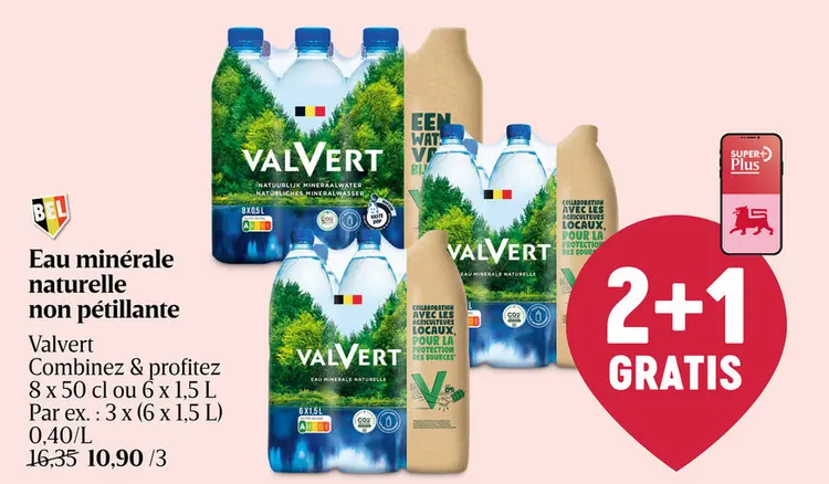 Offre: Eau minérale | Non-pétillante | PET