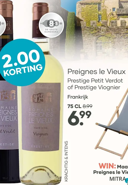 Aanbieding: Preignes le Vieux Prestige Viognier