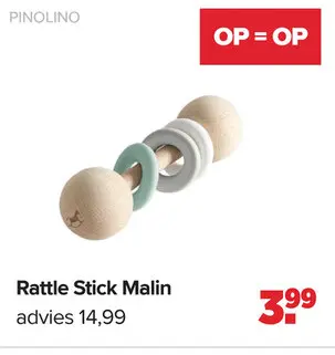 Aanbieding: Rattle Stick Malin