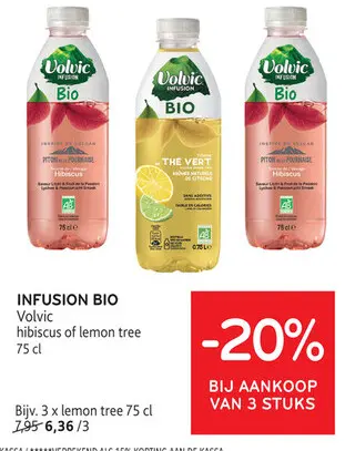Promotie: INFUSION BIO hibiscus of lemon tree