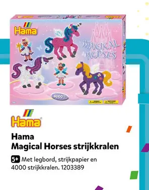 Aanbieding: Hama Magical Horses strijkkralen