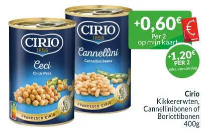 Promotie: Kikkererwten, Cannellinibonen of Borlottibonen