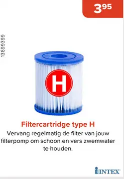 Aanbieding: Filtercartridge type H