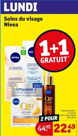 Offre: Nivea gezichtsverzorging