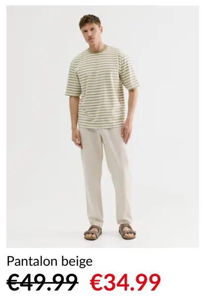 Offre: Pantalon beige