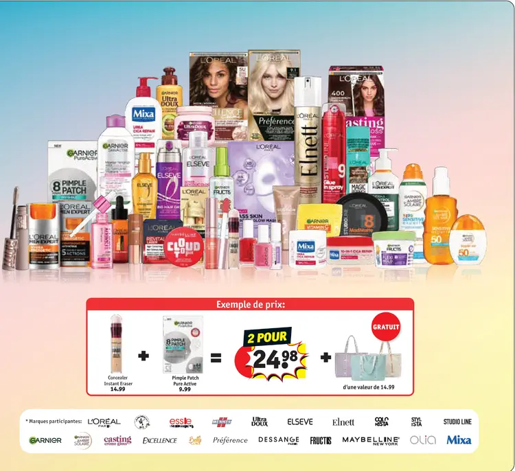 Offre: Concealer Instant Eraser + Pimple Patch Pure 