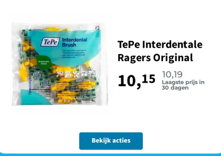 Aanbieding: TePe Interdentale Ragers Original