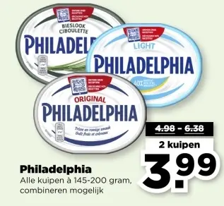 Aanbieding: Philadelphia