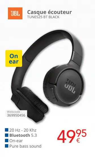 Offre: Casque écouteur