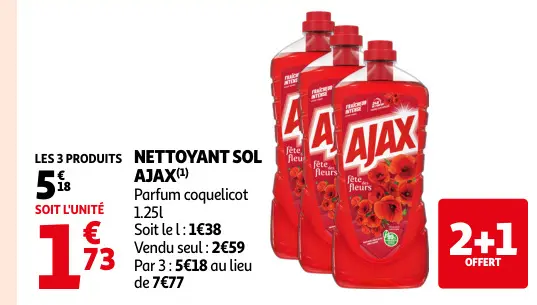 Offre: Nettoyant sol