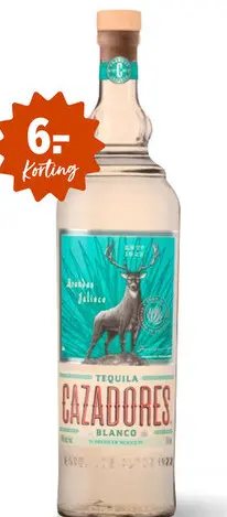 Aanbieding: Cazadores Blanco 70CL