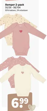 Aanbieding: Romper 2-pack