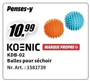 Offre: Balles pour séchoir