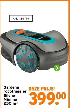 Aanbieding: robotmaaier Sileno Minimo