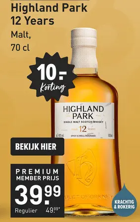 Aanbieding: Highland Park 12 Years