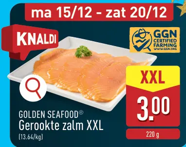 Aanbieding: Gerookte zalm XXL