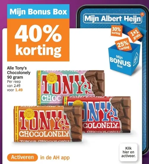 Aanbieding: Tony's Chocolonely