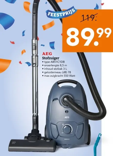 Aanbieding: Stofzuiger