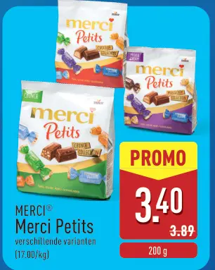 Promotie: Merci Petits