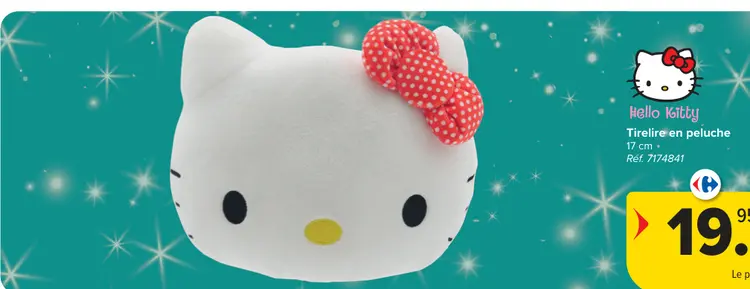 Offre: Tirelire en peluche