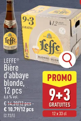 Offre: Bière d'abbaye blonde