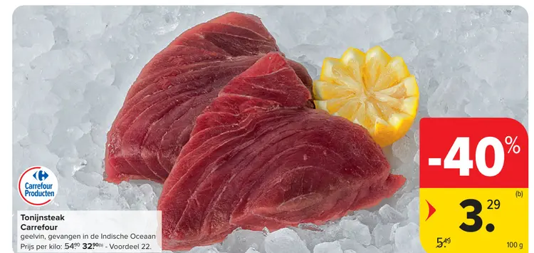 Promotie: Tonijnsteak