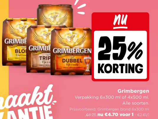 Promotie: Grimbergen
