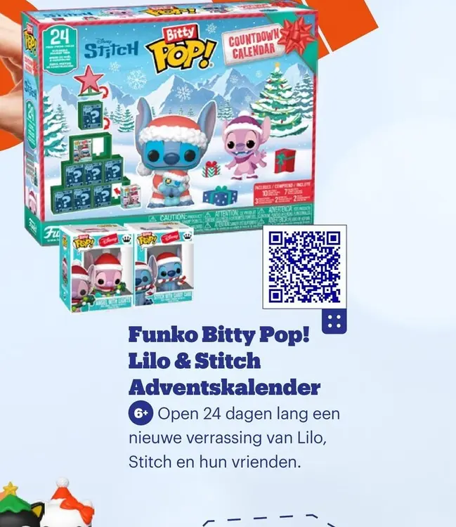Promotie: Funko Bitty Pop! Lilo & Stitch Adventskalende