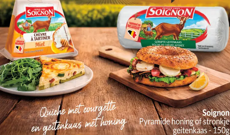 Promotie: Pyramide honing of stronkje geitenkaas