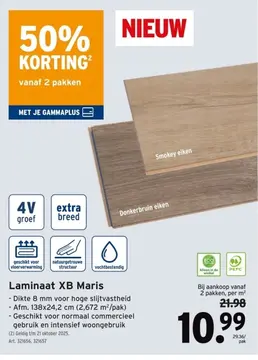 Aanbieding: Laminaat XB Maris