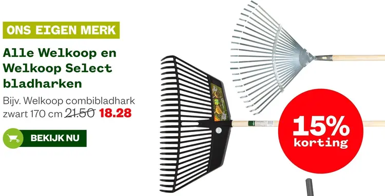 Aanbieding: Bladharken