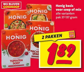 Aanbieding: Honig basis voor soep of mix