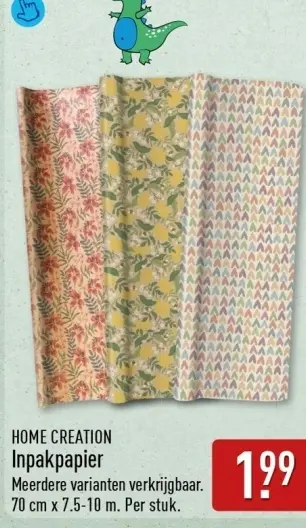 Aanbieding: Inpakpapier