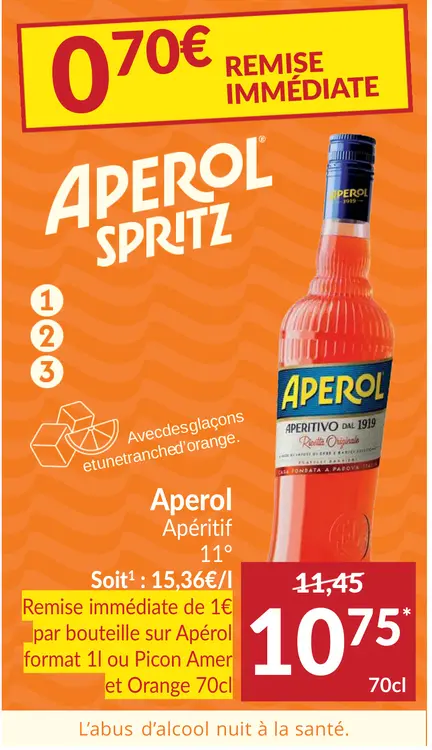 Offre: Aperol Spritz