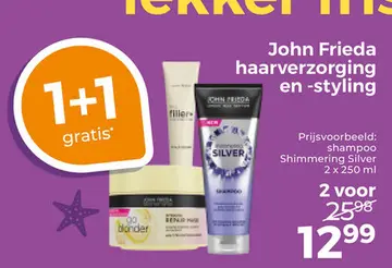 Aanbieding: John Frieda haarverzorging en -styling