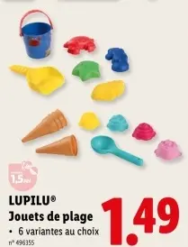 Offre: Jouets de plage