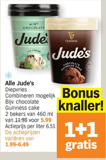 Promotie: Jude's Diepvries