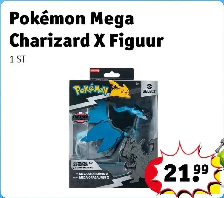 Aanbieding: Mega Charizard X Figuur