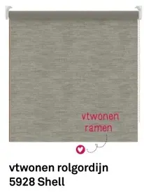 Aanbieding: vtwonen rolgordijn 5928 Shell