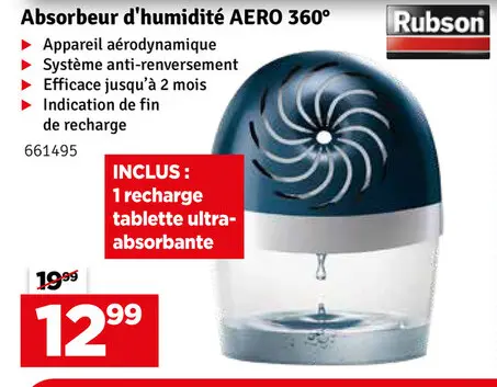 Offre: Absorbeur d'humidité AERO 360°