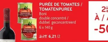 Offre: Purée de tomates / tomatenpuree