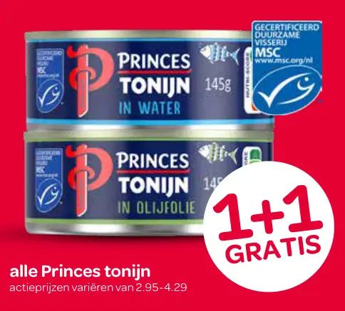Aanbieding: Alle Princes tonijn