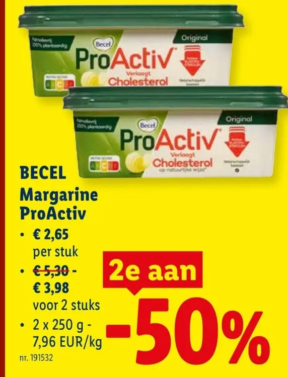 Promotie: Margarine ProActiv