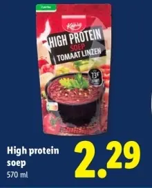Aanbieding: High protein soep