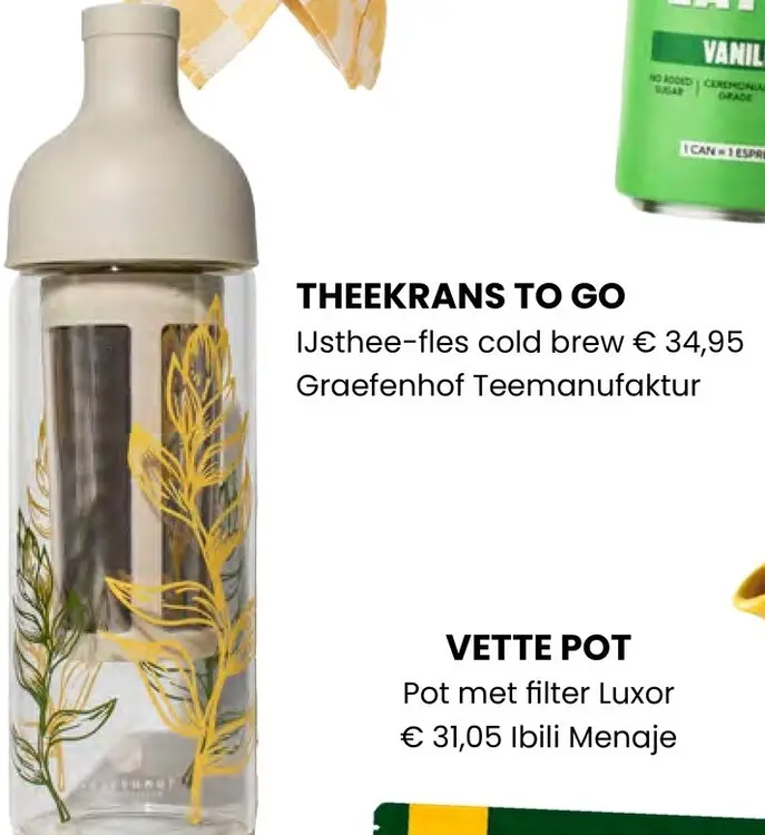 Aanbieding: Graefenhof Teemanufaktur Ijsthee-fles cold brew