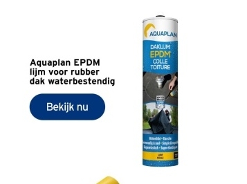 Aanbieding: Aquaplan EPDM lijm voor rubber dak
