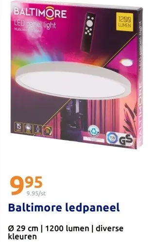 Promotie: Baltimore ledpaneel