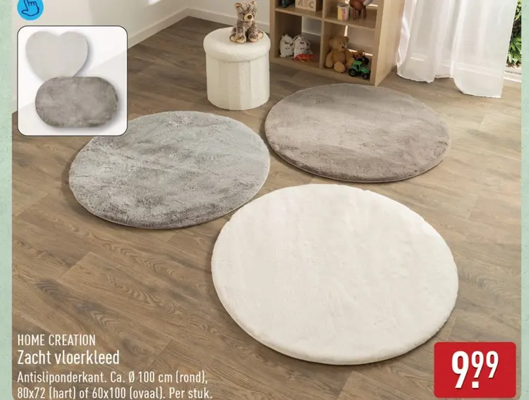 Aanbieding: Zacht vloerkleed