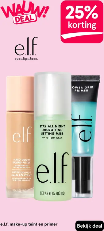 Aanbieding: Make-up teint en primer
